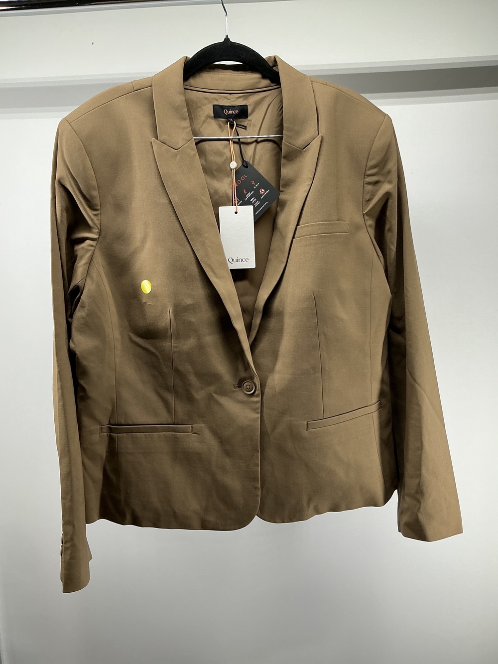 Italian Wool Tailored Blazer